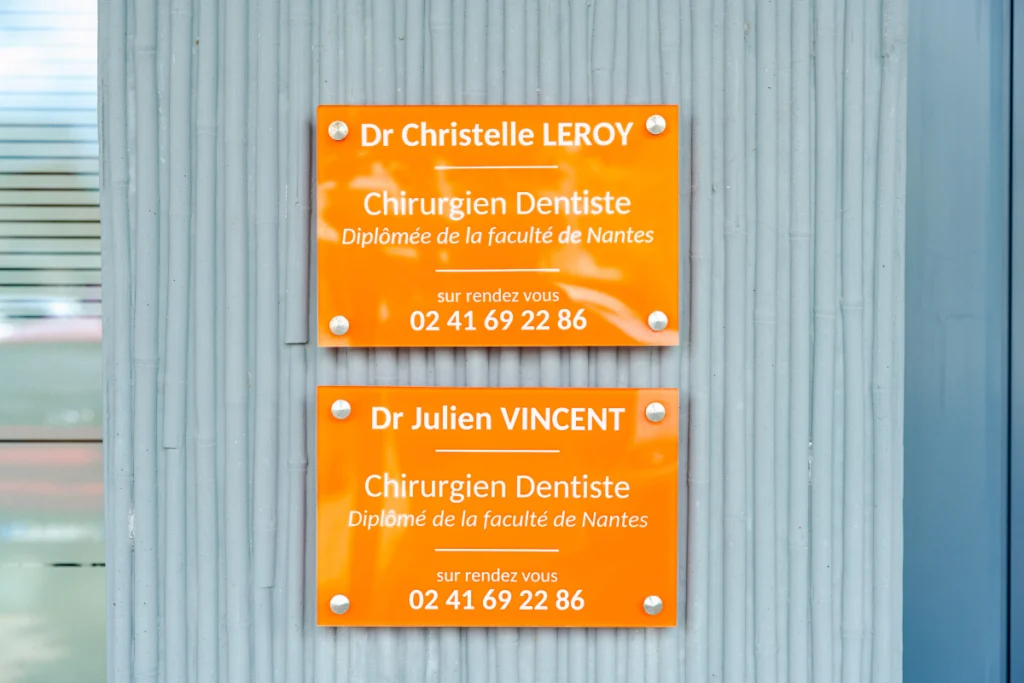 Rendez-vous avec le Dr Leroy au cabinet d'Angers